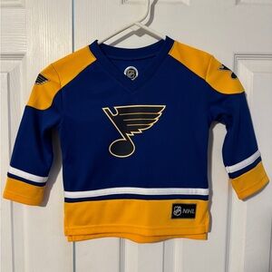 NHL Kids Blue and Yellow Jersey